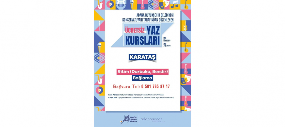 Ali Bedrettin Karataş: Karataş’ta Sanatla Dolu Bir Yaz Başlıyor - GÜNDEM - İnternetin Ajansı