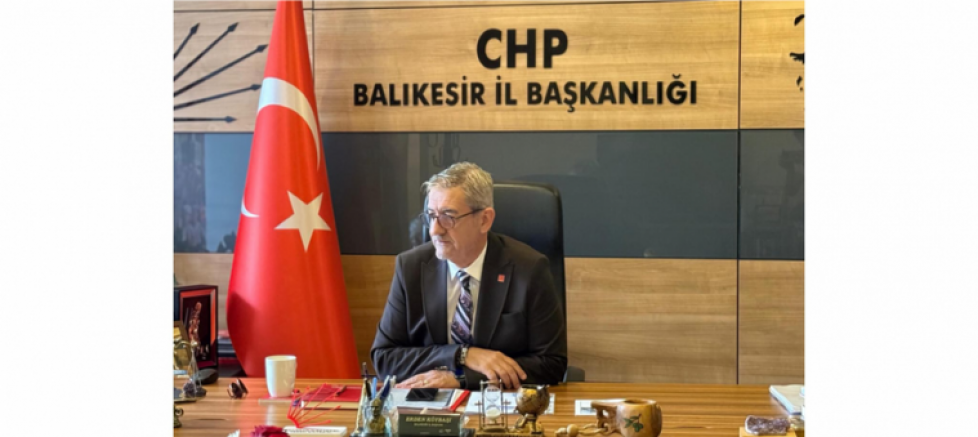 CHP Balıkesir İl Başkanı Erden Köybaşı:  “Üretenin kazandığı bir Türkiye’yi birlikte kuracağız” - GÜNDEM - İnternetin Ajansı