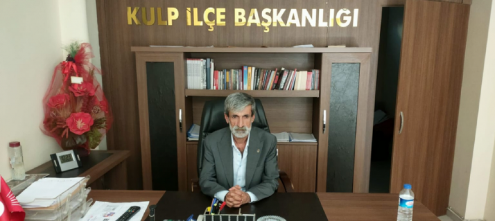 CHP Kulp İlçe Başkanı Mehmet İhsan Sancar: “Bu Operasyonlar, Halkın İradesine Saygısızlıktır” - GÜNDEM - İnternetin Ajansı