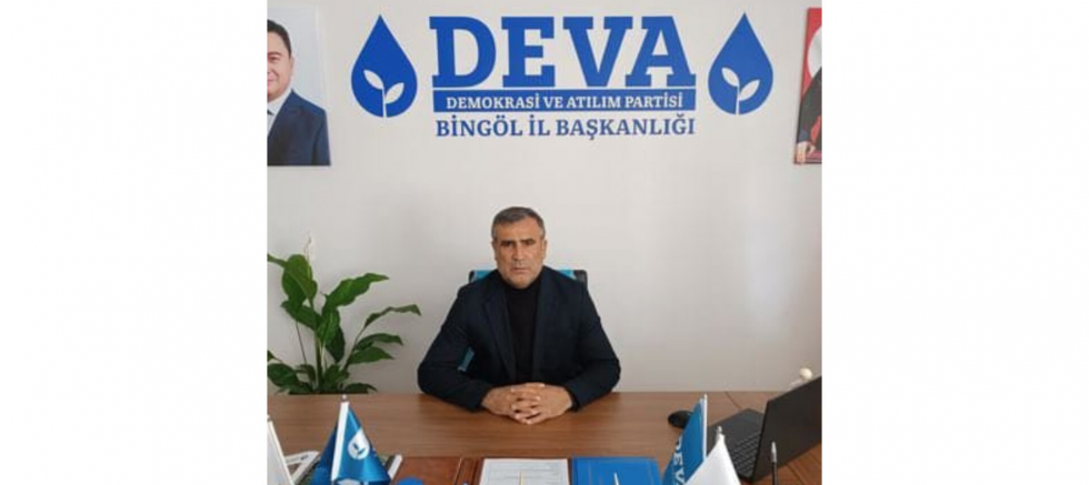 DEVA PARTİSİ BİNGÖL İL BAŞKANI NİHAT BARAÇ: “SÜREÇLERİ CİDDİYETLE YÖNETMEK, GÜVENLİĞİN VE TOPLUMSAL HUZURUN TEMEL ŞARTIDIR” - GÜNDEM - İnternetin Ajansı