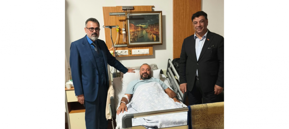 Halil Aslan: Hüseyin Bayri Başkanımıza Geçmiş Olsun Dileklerimizi İlettik - GÜNDEM - İnternetin Ajansı