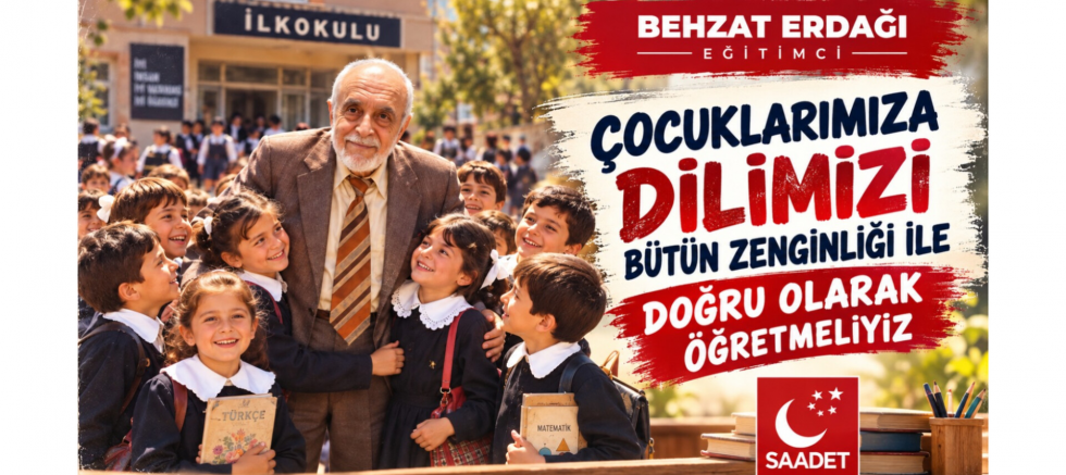 Türk Dil Bayramı’nda Behzat Erdağı’ndan çağrı: “Dilimizi korumak, geleceğimizi korumaktır” - GÜNDEM - İnternetin Ajansı