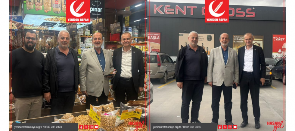 Yeniden Refah Partisi'nden Esnafa Ziyaret - GÜNDEM - İnternetin Ajansı